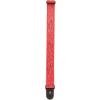 imageDAddario Accessories Planet Waves P20W1402 2Inch Woven Guitar Strap Flames Pinstripe  Red with BlackRed With Black