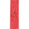 imageDAddario Accessories Planet Waves P20W1402 2Inch Woven Guitar Strap Flames Pinstripe  Red with BlackRed With Black