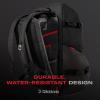 imageDAddario Backline Gear Transport Backpack  Gear Bag for Musicians  Gig Bags  Mic Stand Gig Bag  DJ Bags for Cables  DJ GearSmall