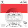 imageDAddario Banjo Strings NickelPlated Steel EJ60 Light Gauge 920 5String Set Pack of 11023