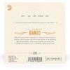 imageDAddario Banjo Strings NickelPlated Steel EJ60 Light Gauge 920 5String Set Pack of 11030