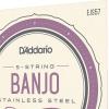 imageDAddario Banjo Strings NickelPlated Steel EJ60 Light Gauge 920 5String Set Pack of 11122