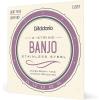 imageDAddario Banjo Strings NickelPlated Steel EJ60 Light Gauge 920 5String Set Pack of 11122
