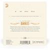 imageDAddario Banjo Strings NickelPlated Steel EJ60 Light Gauge 920 5String Set Pack of 1930