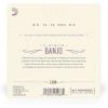 imageDAddario Banjo Strings NickelPlated Steel EJ60 Light Gauge 920 5String Set Pack of 19520
