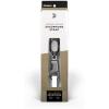 imageDAddario DWLSBRSM  Leather Padded Strap in Brown  SmallBlackNickel