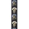 imageDAddario Leather Guitar Strap Alchemy Gothic Artwork 25in Printed Adjustable 43550in Vegan Hand of Death