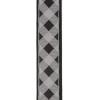 imageDAddario Woven Guitar Strap Gingham  RedNavyGrey