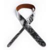 imageDAddario Accessories Planet Waves 20SD01 2Inch Suede with MultiColor Snakeskin PrintBlack
