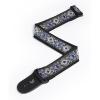 imageDAddario Accessories Planet Waves 50J00 2Inch Tubular Webbing with Blue Jacquard DesignBlue Jacquard