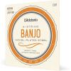 imageDAddario Banjo Strings NickelPlated Steel EJ60 Light Gauge 920 5String Set Pack of 11023