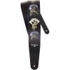 imageDAddario Leather Guitar Strap Alchemy Gothic Artwork 25in Printed Adjustable 43550in Vegan Hand of Death
