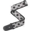 imageDAddario Woven Guitar Strap Gingham  RedNavyGrey