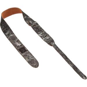 imageDAddario Accessories Planet Waves 20SD01 2Inch Suede with MultiColor Snakeskin PrintGrey