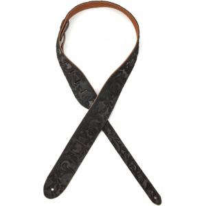 imageDAddario Accessories Planet Waves 20SD06 2Inch Suede Embossed  BlackBlack