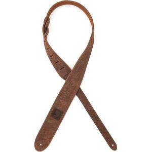 imageDAddario Accessories Planet Waves 20SD06 2Inch Suede Embossed  BlackBrown