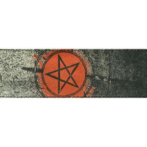 imageDAddario Accessories Planet Waves Stoned Leather Guitar Strap The Pentangle