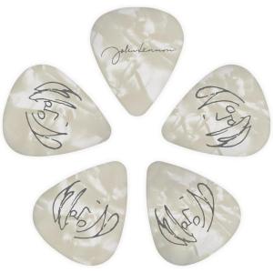 imageDAddario Beatles Guitar Picks  John Lennon Rooftop Guitar Picks  10Pack Medium Gauge 070mmLennon Signature