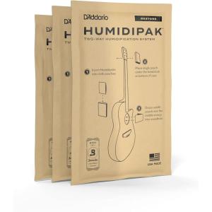 imageDAddario Guitar Humidifier Kit  Humidipak Restore Kit  Automatic Guitar Humidification Conditioning System  Safely Rehydrate Guitar and CaseRestore