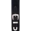 imageDAddario Accessories Leather Guitar StrapBelt Buckle Black