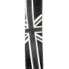 imageDAddario Accessories Leather Guitar StrapUnion Jack Black  White