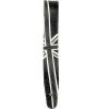 imageDAddario Accessories Leather Guitar StrapUnion Jack Black  White