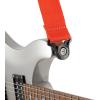 imageDAddario Auto Lock Guitar Strap  Acoustic ampamp Electric Accessories  Easy to Use Locking Straps  Uses Existing Buttons  Polypro  Orange