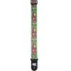 imageDAddario Guitar Strap Joe Satriani Up in Flames Design 50mm Wide Tubular Nylon Adjustable from 35 to 595 Guitar AccessoriesPaisley Green
