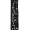 imageDAddario Guitar Strap Joe Satriani Up in Flames Design 50mm Wide Tubular Nylon Adjustable from 35 to 595 Guitar AccessoriesSilver Sketches