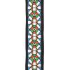 imageDAddario Planet Waves 50 Millimeters Woven Guitar Strap  TikiStained Glass