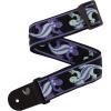 imageDAddario Guitar Strap  Acoustic ampamp Electric Guitar Accessories  Eco Leather Ends  Vintage Lizard Green ampamp Blue