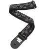 imageDAddario Guitar Strap Joe Satriani Up in Flames Design 50mm Wide Tubular Nylon Adjustable from 35 to 595 Guitar AccessoriesSilver Sketches