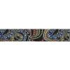 imageDAddario Guitar Strap Joe Satriani Up in Flames Design 50mm Wide Tubular Nylon Adjustable from 35 to 595 Guitar AccessoriesSnakes Mosaic