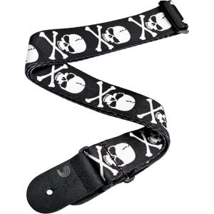 imageDAddario 50MM Strap  Cross Bone Skull 50H01