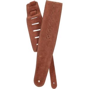 imageDAddario Accessories Leather Guitar StrapCamel Suede Rosetta