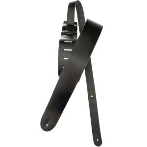 imageDAddario Accessories Leather Guitar StrapClassic Black Deluxe
