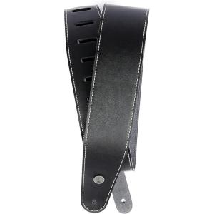 imageDAddario Accessories Leather Guitar StrapContrast Stich Black
