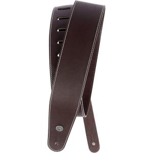 imageDAddario Accessories Leather Guitar StrapContrast Stich Brown