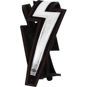 imageDAddario Accessories Leather Guitar StrapLightning Bolt