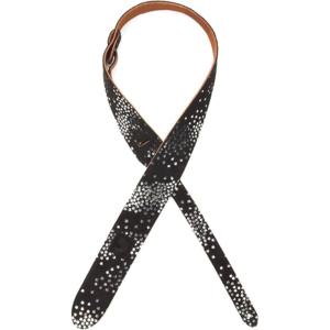 imageDAddario Accessories Planet Waves 20SD02 2Inch Suede with Silver Screened Star Print