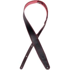 imageDAddario Accessories Reversible Leather Guitar Strap  Guitar Accessories  Electric Guitar Strap Acoustic Guitar Strap Acoustic Electric Guitar Strap ampamp Bass Guitar Strap  BlackBrown SuedeBlack  Red