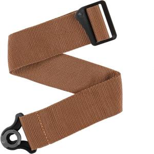 imageDAddario Auto Lock Guitar Strap  Acoustic ampamp Electric Accessories  Easy to Use Locking Straps  Uses Existing Buttons  Polypro  Brown