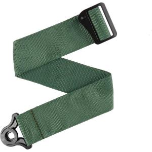 imageDAddario Auto Lock Guitar Strap  Acoustic ampamp Electric Accessories  Easy to Use Locking Straps  Uses Existing Buttons  Polypro  Green