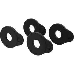 imageDAddario Flex Lock Strap Blocks  Locks Straps In Place  Protect Your Instrument with No Modifications or Hardware  Easy to Attach  Set of 4 Blocks  BlackBlack