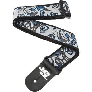 imageDAddario Guitar Strap Joe Satriani Up in Flames Design 50mm Wide Tubular Nylon Adjustable from 35 to 595 Guitar AccessoriesSouls of Distortion