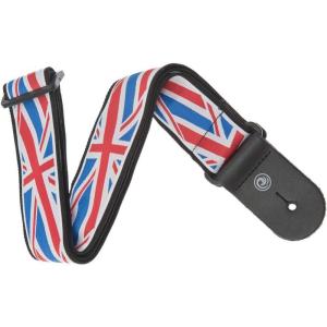 imageDAddario Planet Waves 50 Millimeters Woven Guitar Strap  TikiUnion Jack