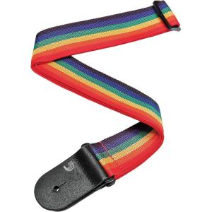 imageDAddario Polypropylene Guitar StrapRainbow