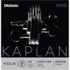 imageDAddario Kaplan Vivo Violin String  Single G String  KV314 12M  Violin Strings  12 Scale Medium TensionD String