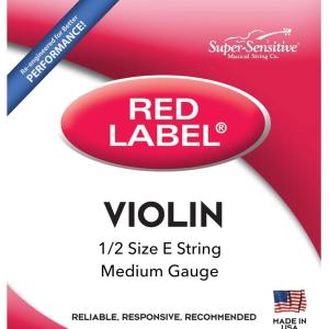 imageDAddario Bulk Red Label Violin E 12M B2114B10