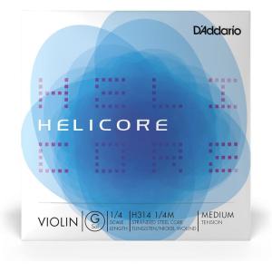 imageDAddario Helicore Violin Single G String 12 Scale Medium Tension14 Scale